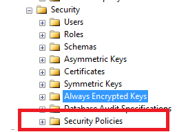 Always Encrypted key